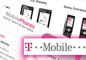 dorindesign - T-Mobile affiliate mini-site
